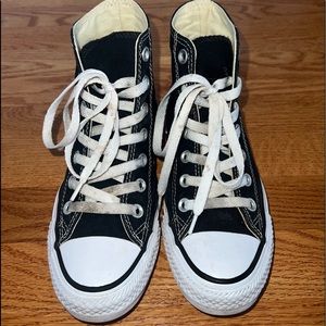 Black High Top Converse